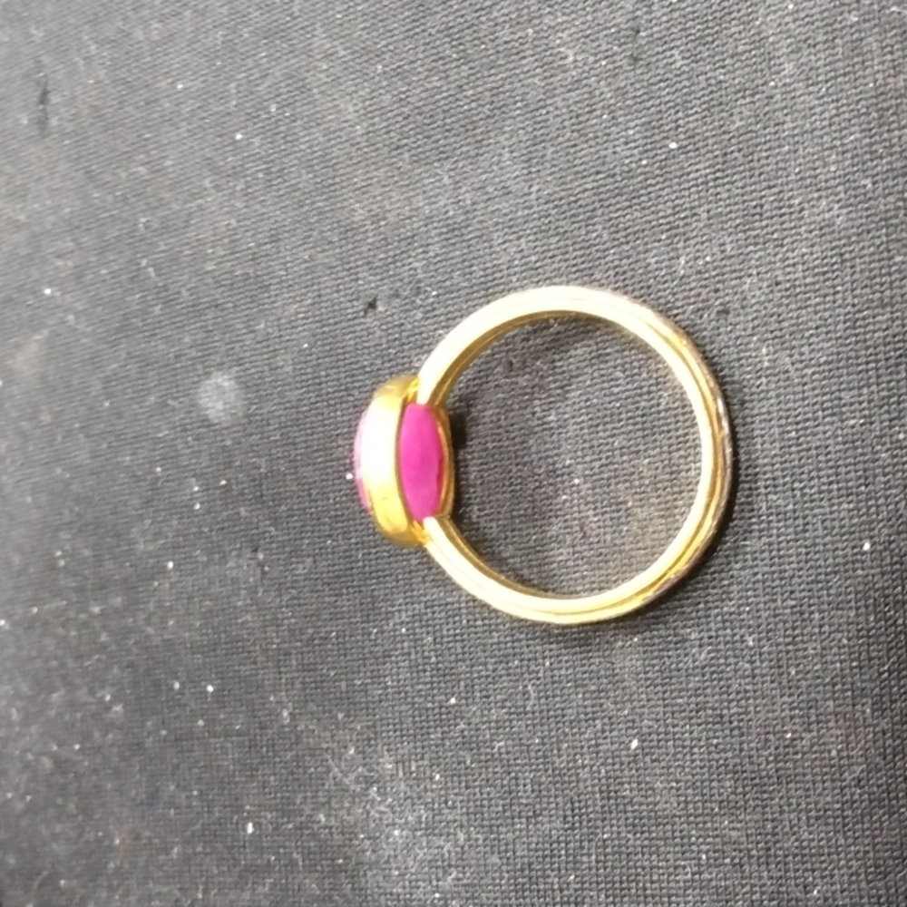 Ruby Style Ring - image 4